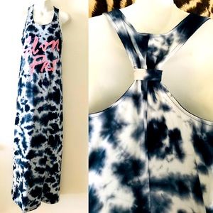 Little ELEVEN PARIS NWT Tie Dye LOGO Maxi DRESS Size 14
